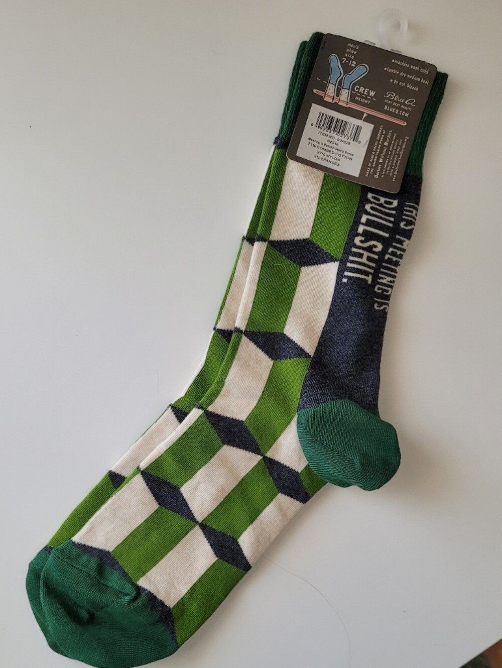 ComfortFit This Meeting Is Bullshit Men's Socks